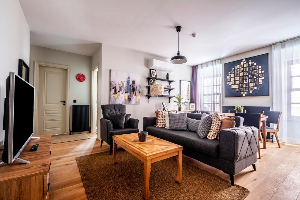 Charming Flat With Central Location In Beyoglu 이스탄불 외부 사진